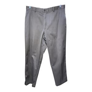 Flat Front Dockers Brown Pants Mens Size 36.‎ Relaxed Fit